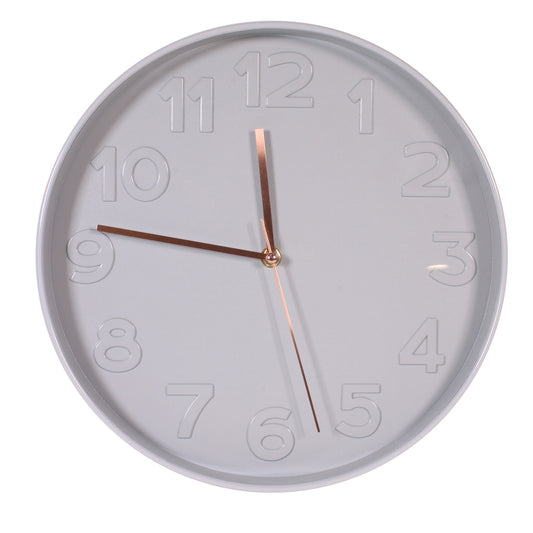 Horloge Ronde Coloree 30.5Cm