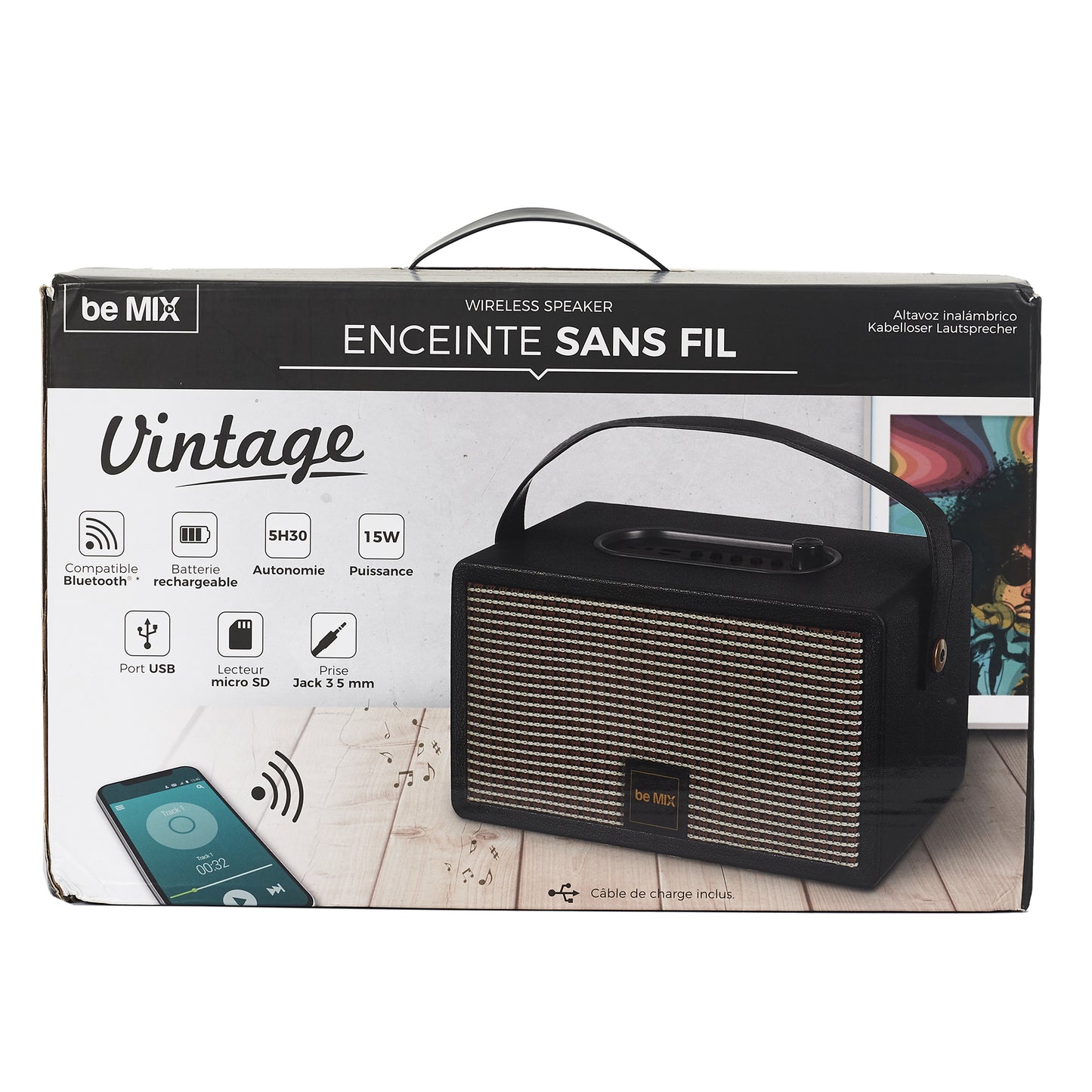 Enceinte Sans Fil 15W