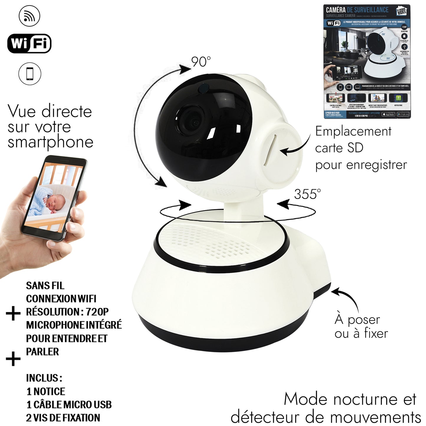 Camera De Surveillance Domestique