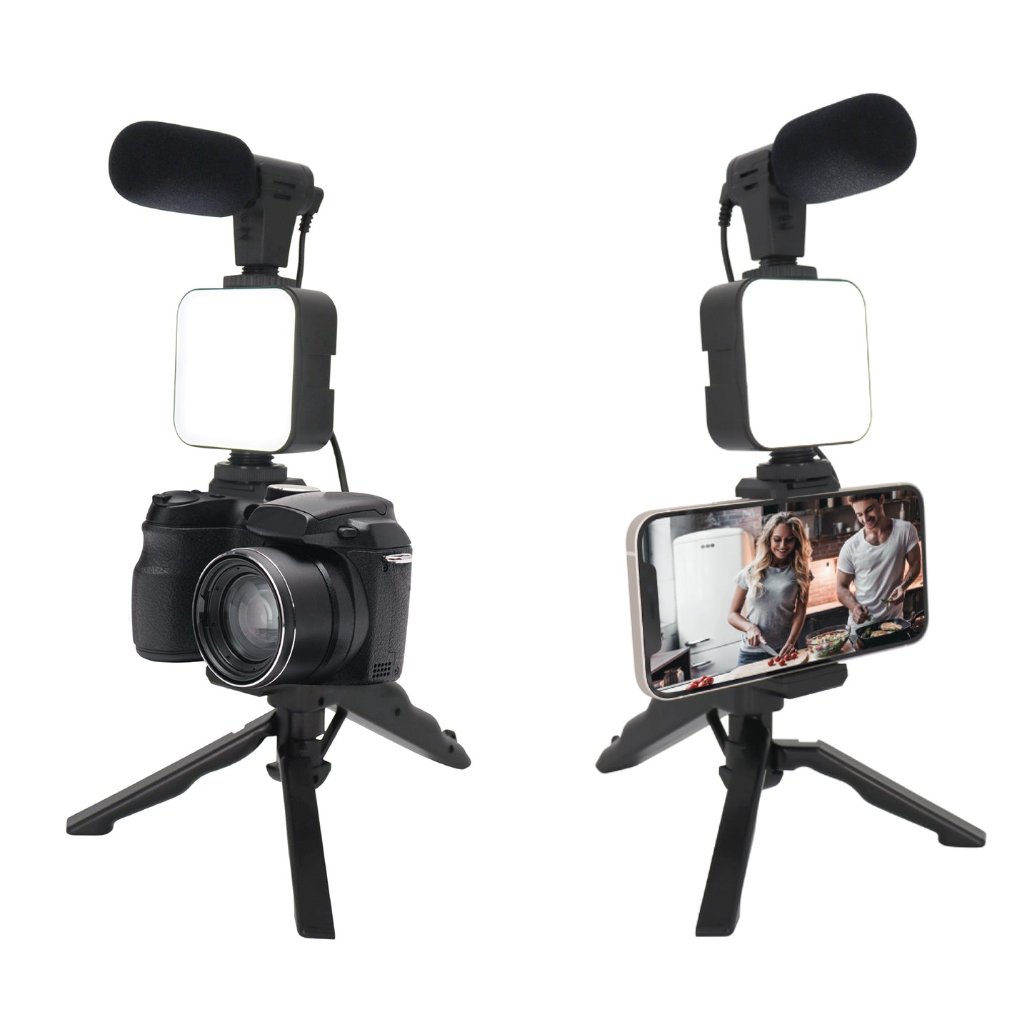 Lumiere Led Trepied Micro Integre Photo Video