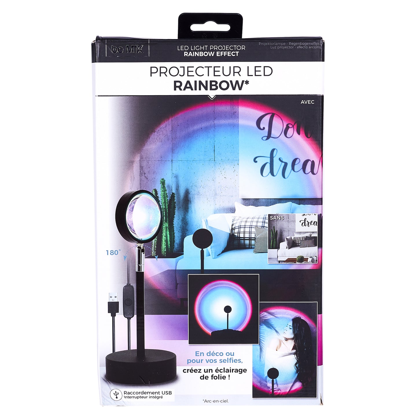 Lumiere Projecteur Led Arc En Ciel