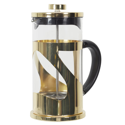 Cafetiere A Piston Metal Doree 60Cl