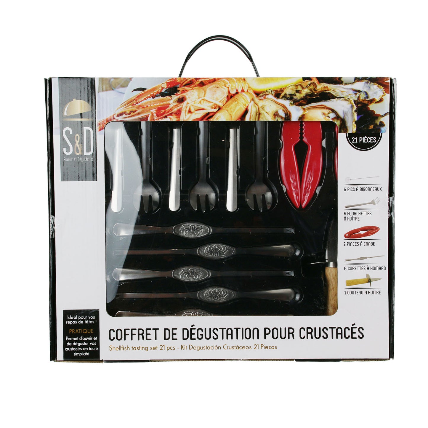 Coffret Degustation Crustaces X21