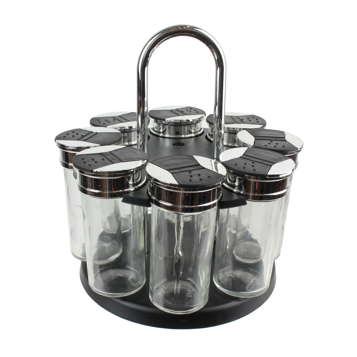 Carrousel Epices 8 Pots Couvercle Plastique