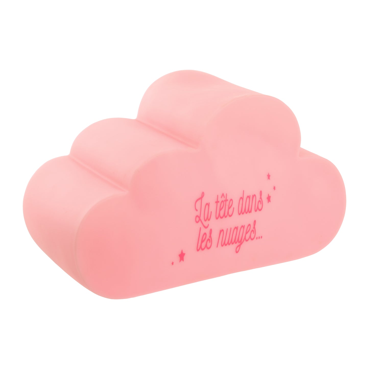 Veilleuse Nuage Rose 15X25X12Cm