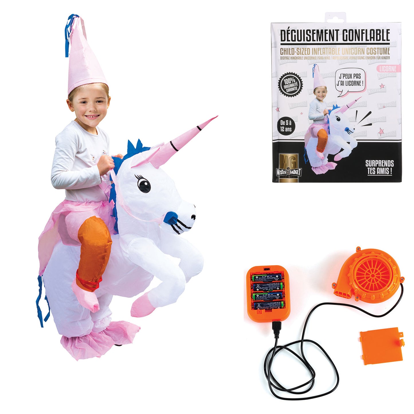 Deguisement Gonflable Licorne Pour Enfant