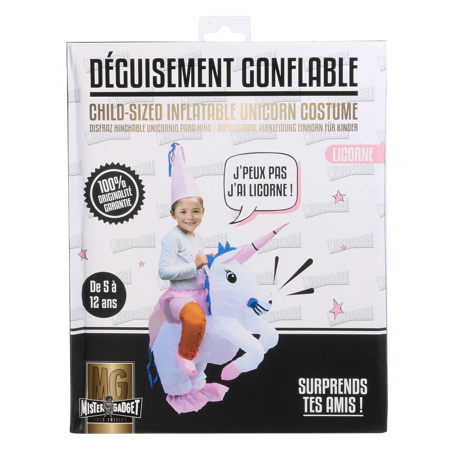 Deguisement Gonflable Licorne Pour Enfant