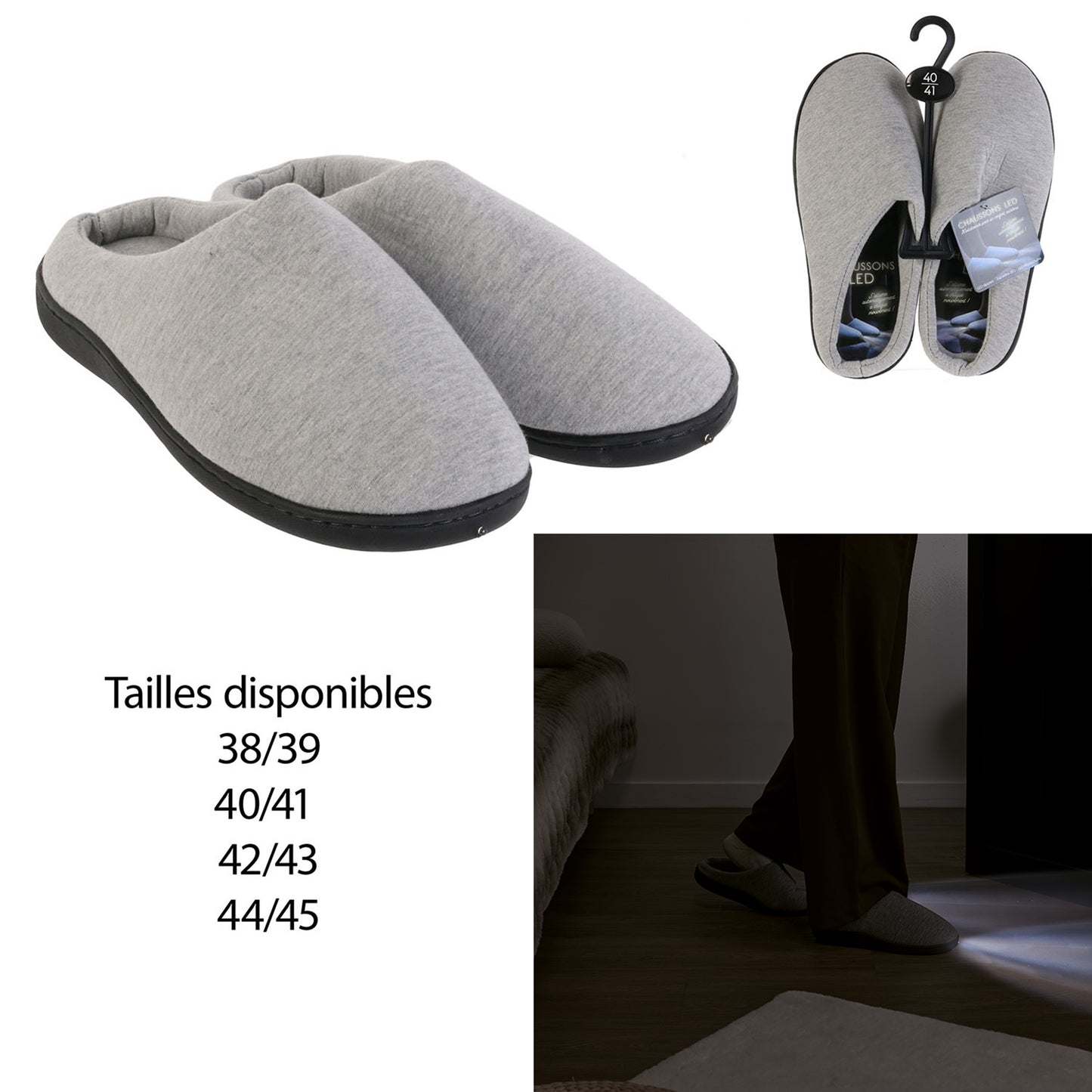 Chaussons Led