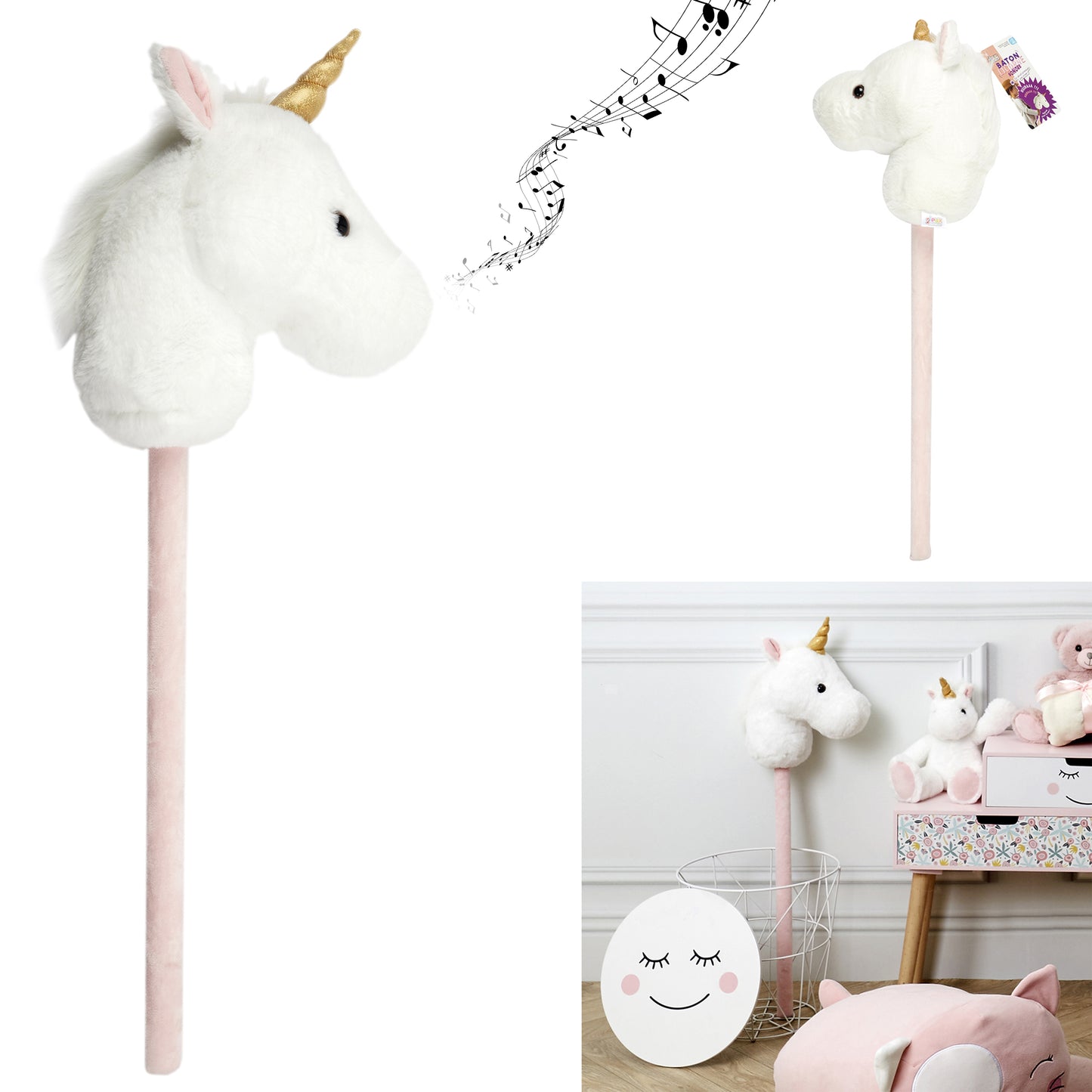 Baton Sonore Licorne 75Cm