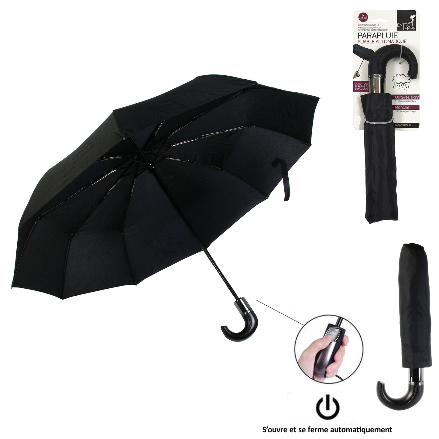 Parapluie Ouverture Et Fermeture Automatique