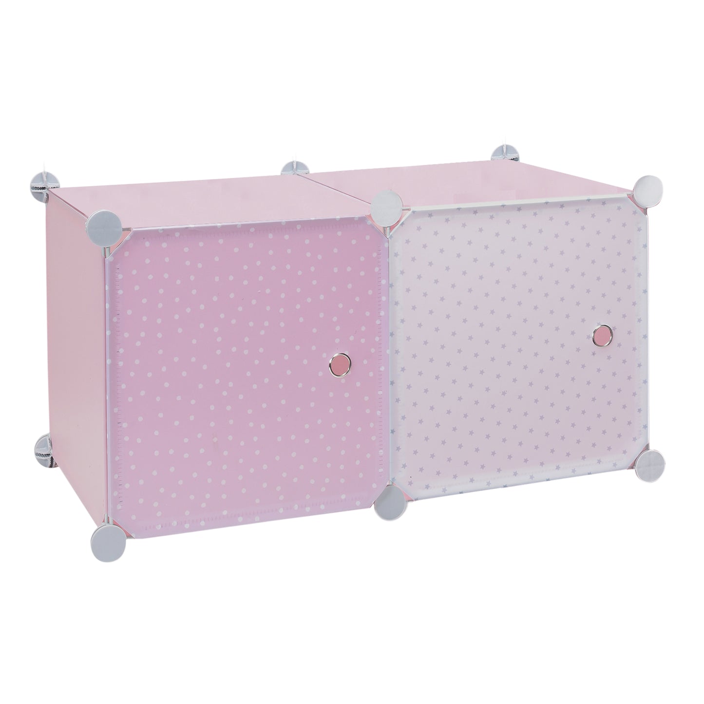 Rangement Modulable 2 Cubes Fille