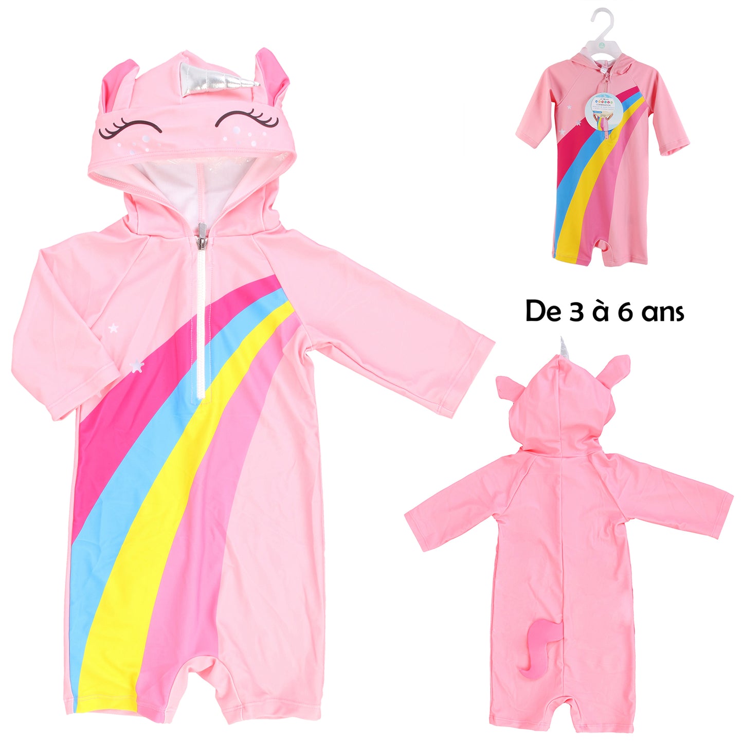 Combinaison De Bain Enfant Licorne