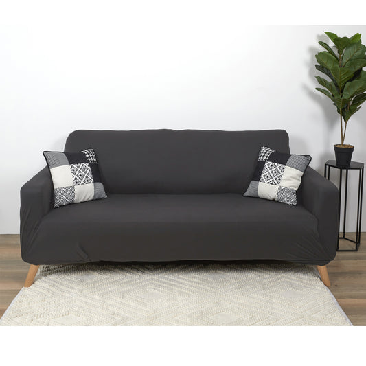 Housse Extensible Canape Trois Places Gris