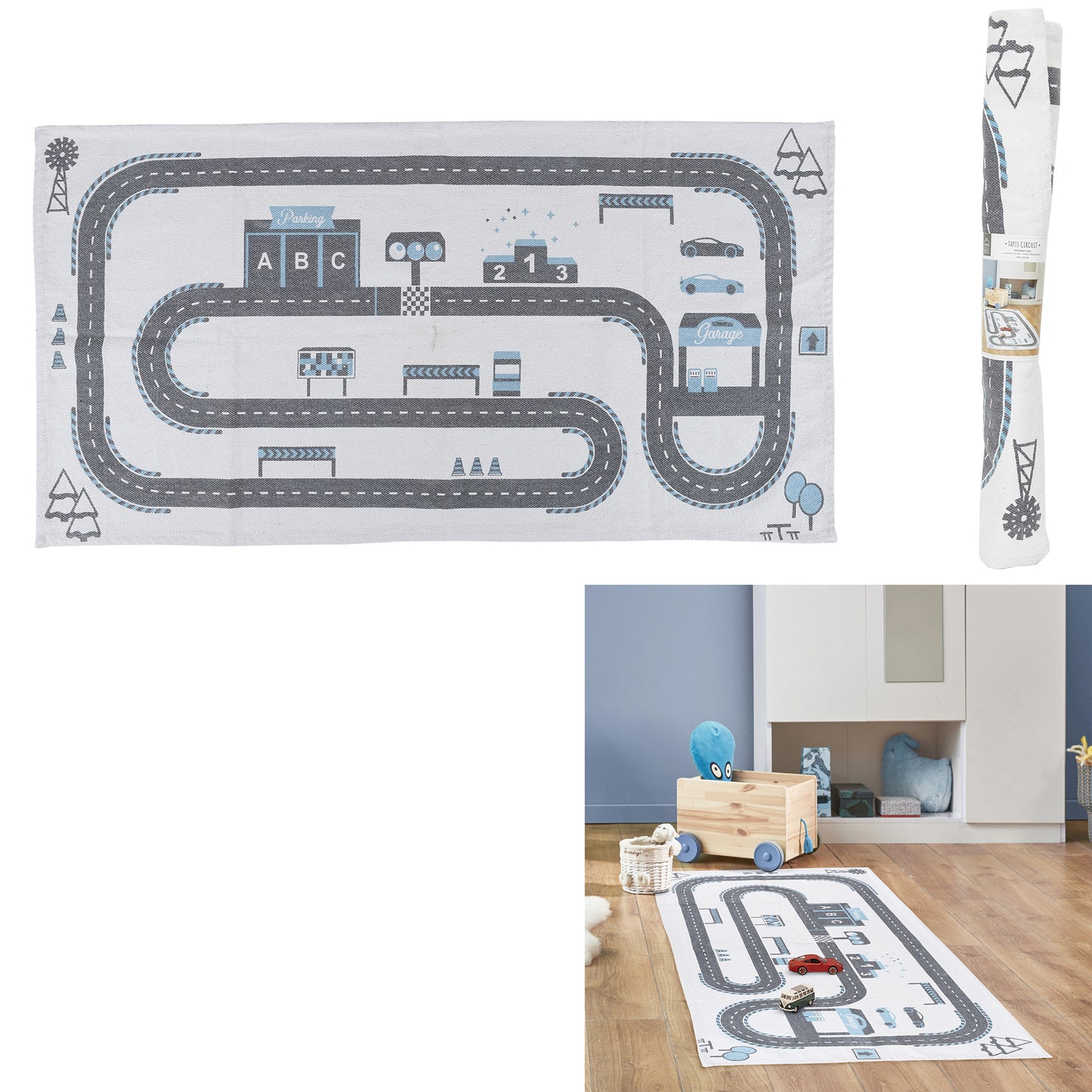 Tapis Circuit 140X70Cm