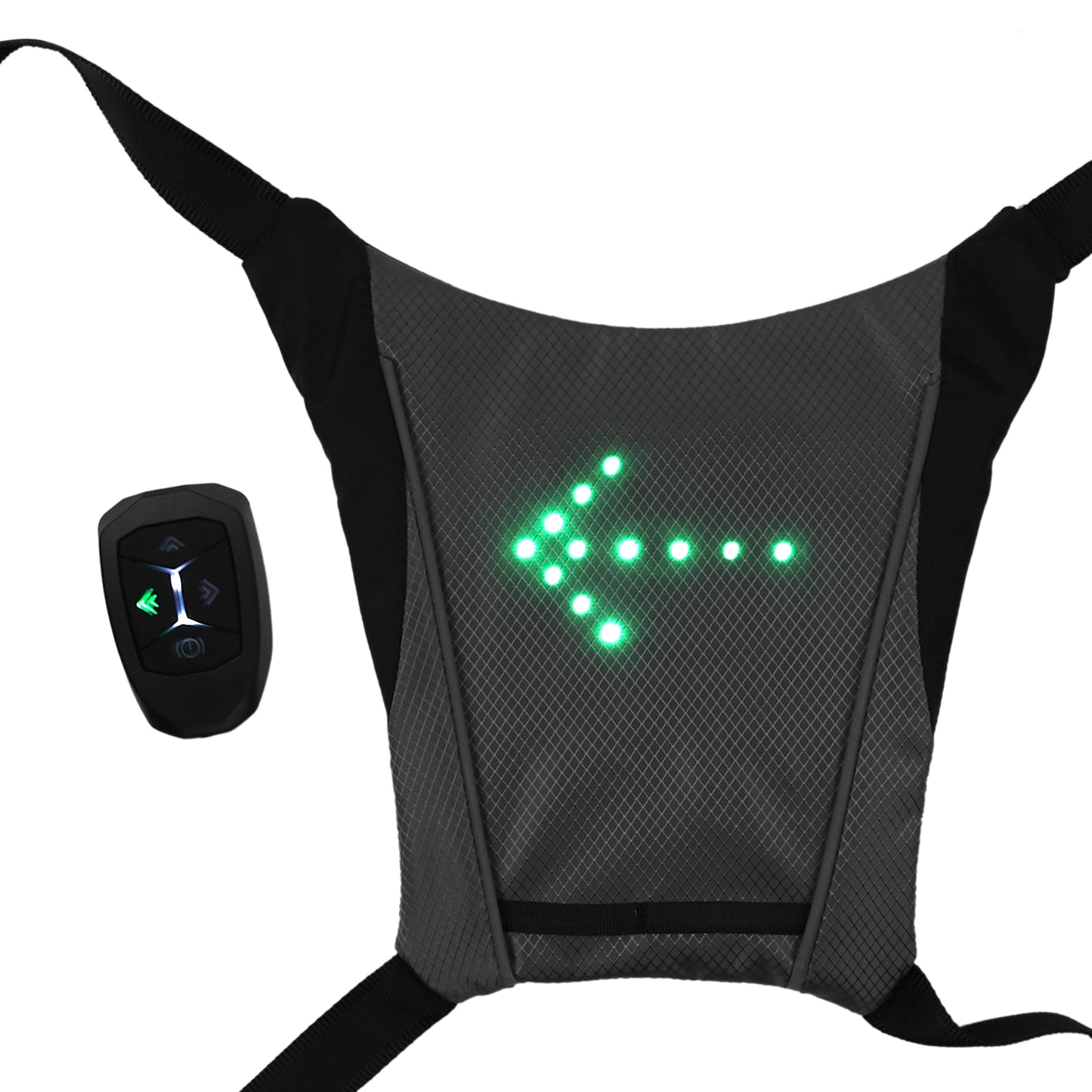 Gilet Clignotant Led Sans Fil Telecommande