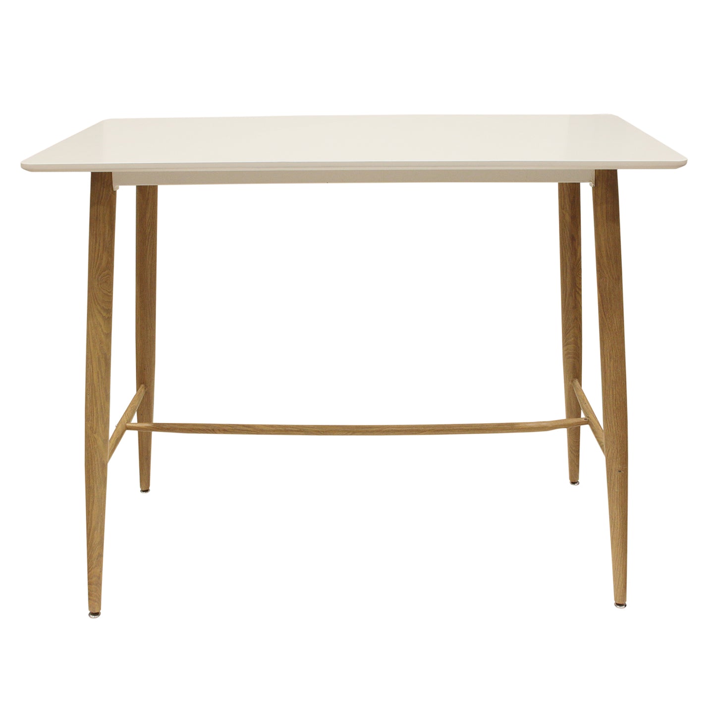 Table Mange Debout Blanc 115X60X102Cm