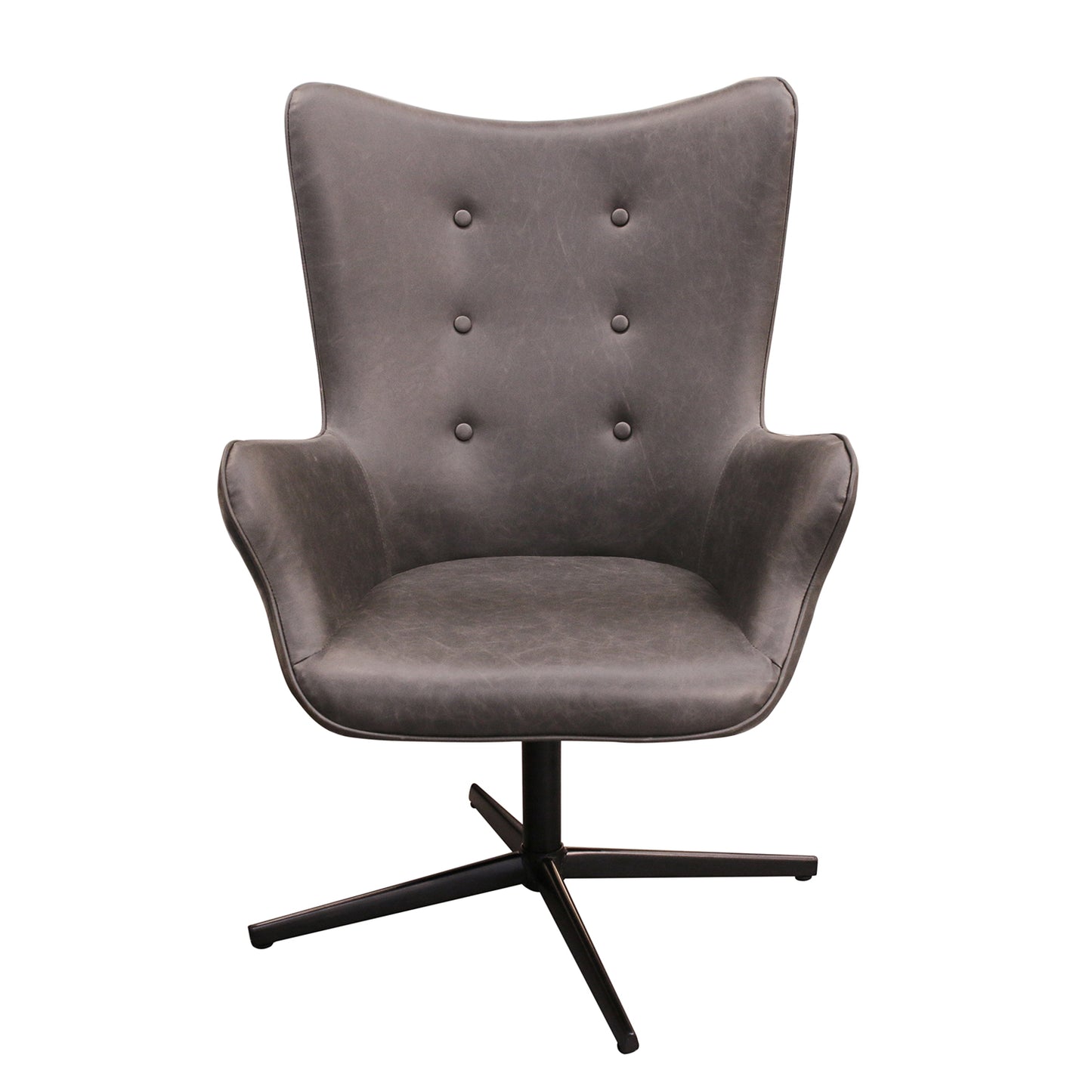 Fauteuil Helsinki Pu Gris