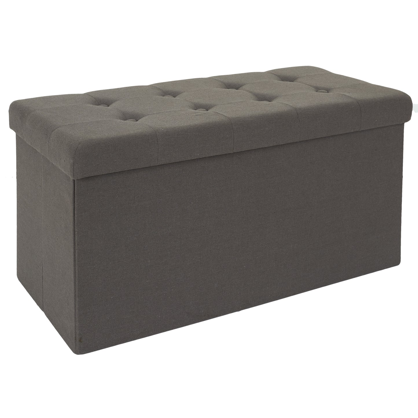 Coffre Banc Pliable Eleonor Gris