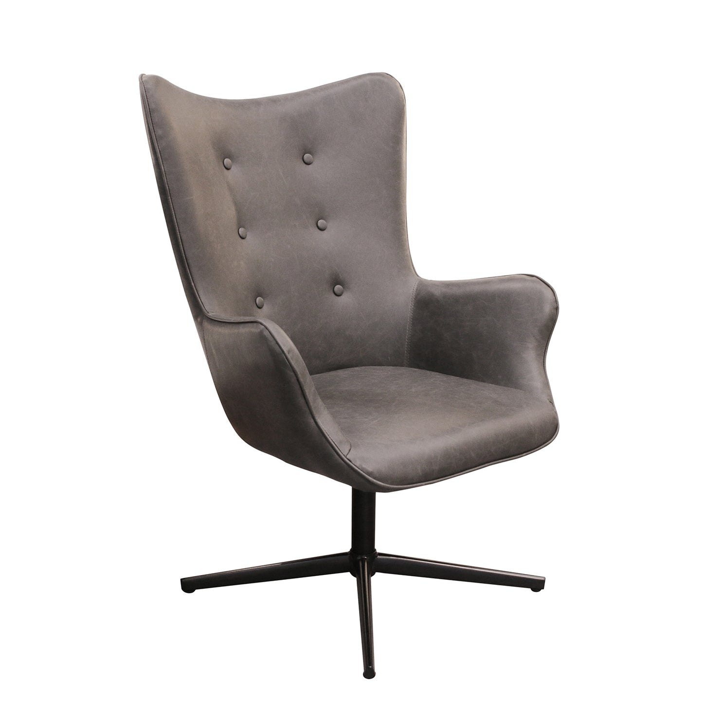 Fauteuil Helsinki Pu Gris